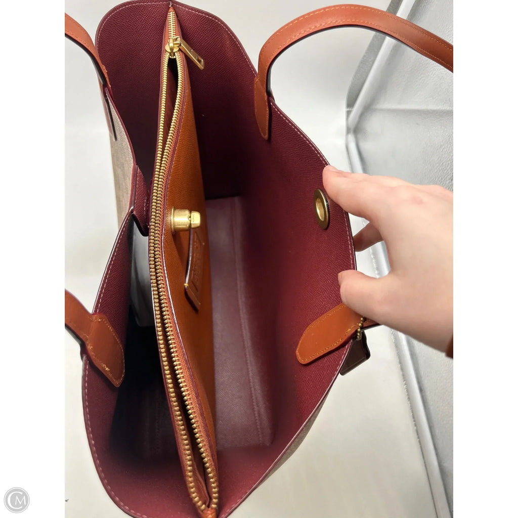 Handbag Designer By Coach, Size: Large