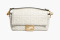 Fendi FF Embossed Women'suette Nappa Leather Women's Bag (Pre-Loved)