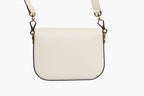 Gucci Gucci x Adidas Horsebit 1955 White Black Calfskin Leather Shoulder Women's Bag (Pre-Loved)