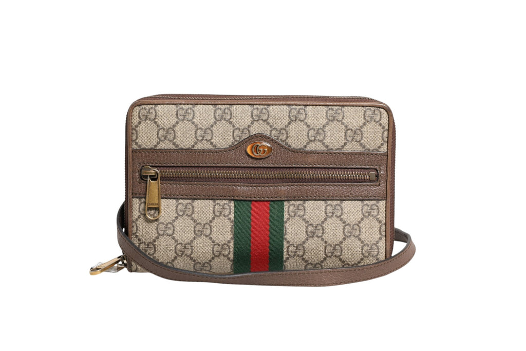 Gucci GG Supreme Ophidia Crossbody Women's Bag (Pre-Loved)