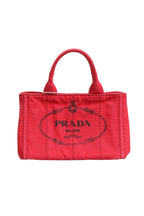 Prada Canapa Mini Canvas Women's Tote (Pre-Loved)