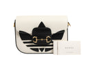 Gucci Gucci x Adidas 1955 Horsebit Shoulder Women's Bag (Pre-Loved)