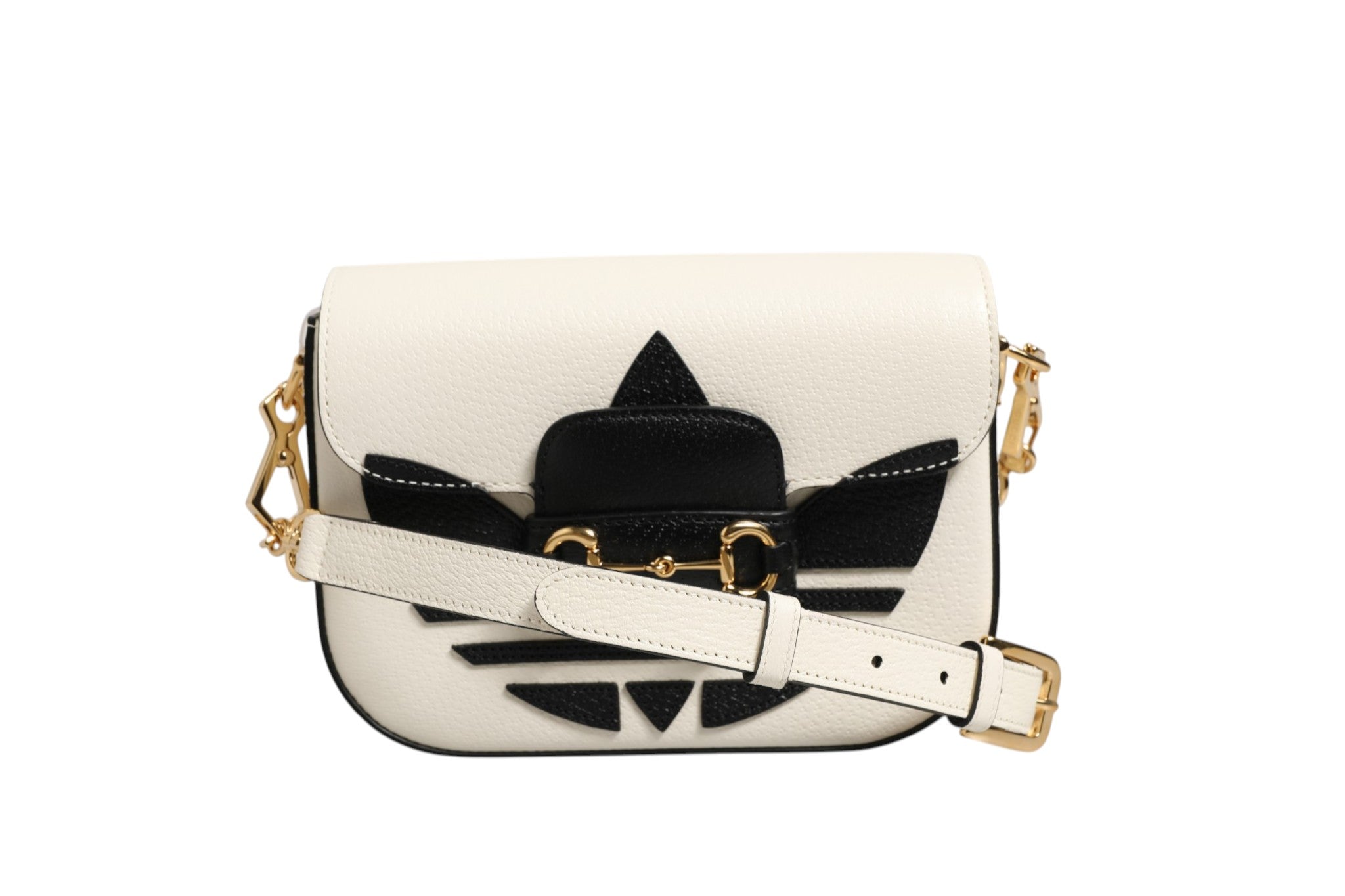 Gucci Gucci x Adidas 1955 Horsebit Shoulder Women's Bag (Pre-Loved)