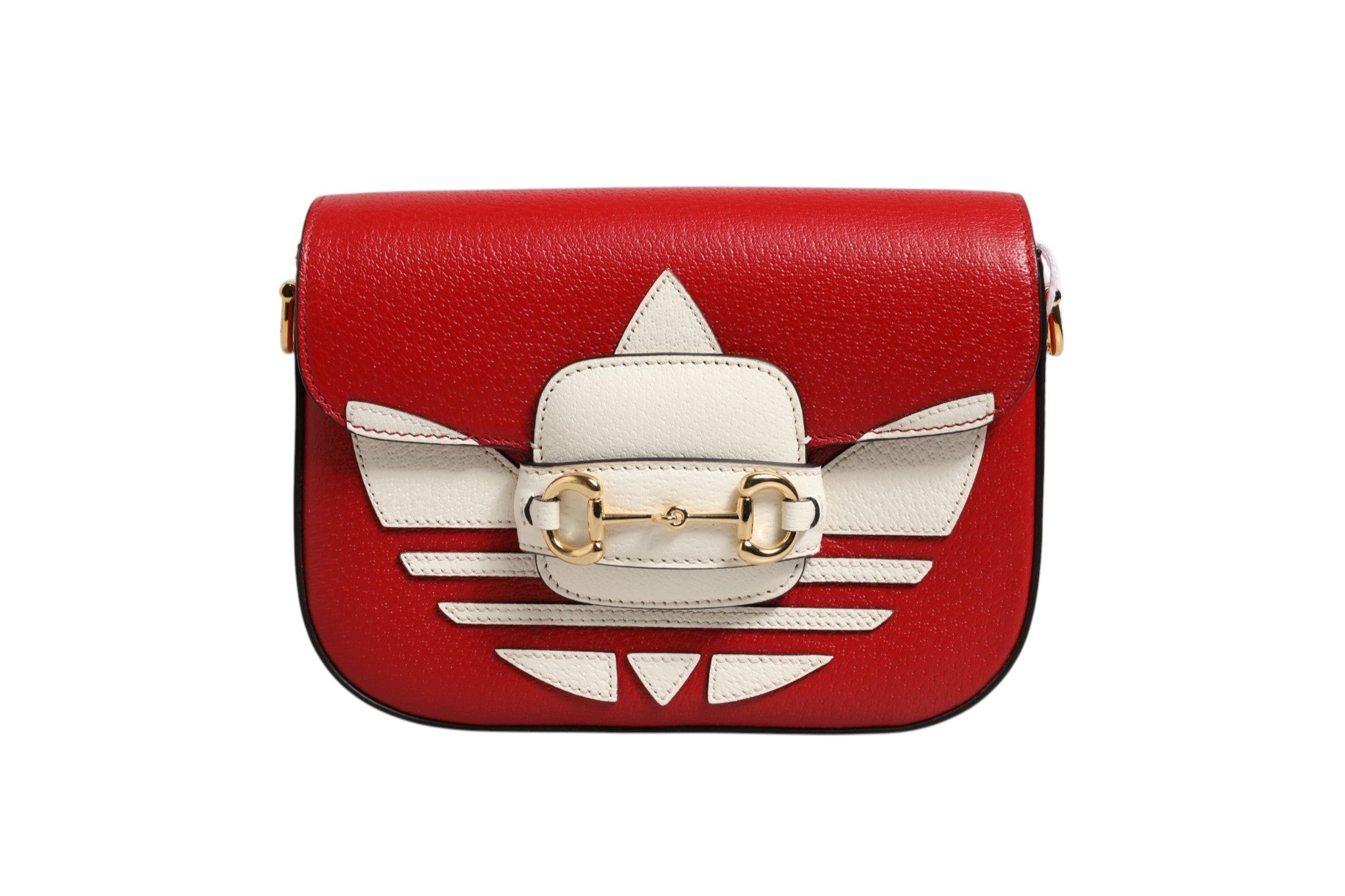 Gucci Gucci x Adidas Horsebit 1955 Shoulder Women's Bag (Pre-Loved)