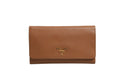 Prada Brown and Gold Wallet Women's Strap (Pre-Loved)