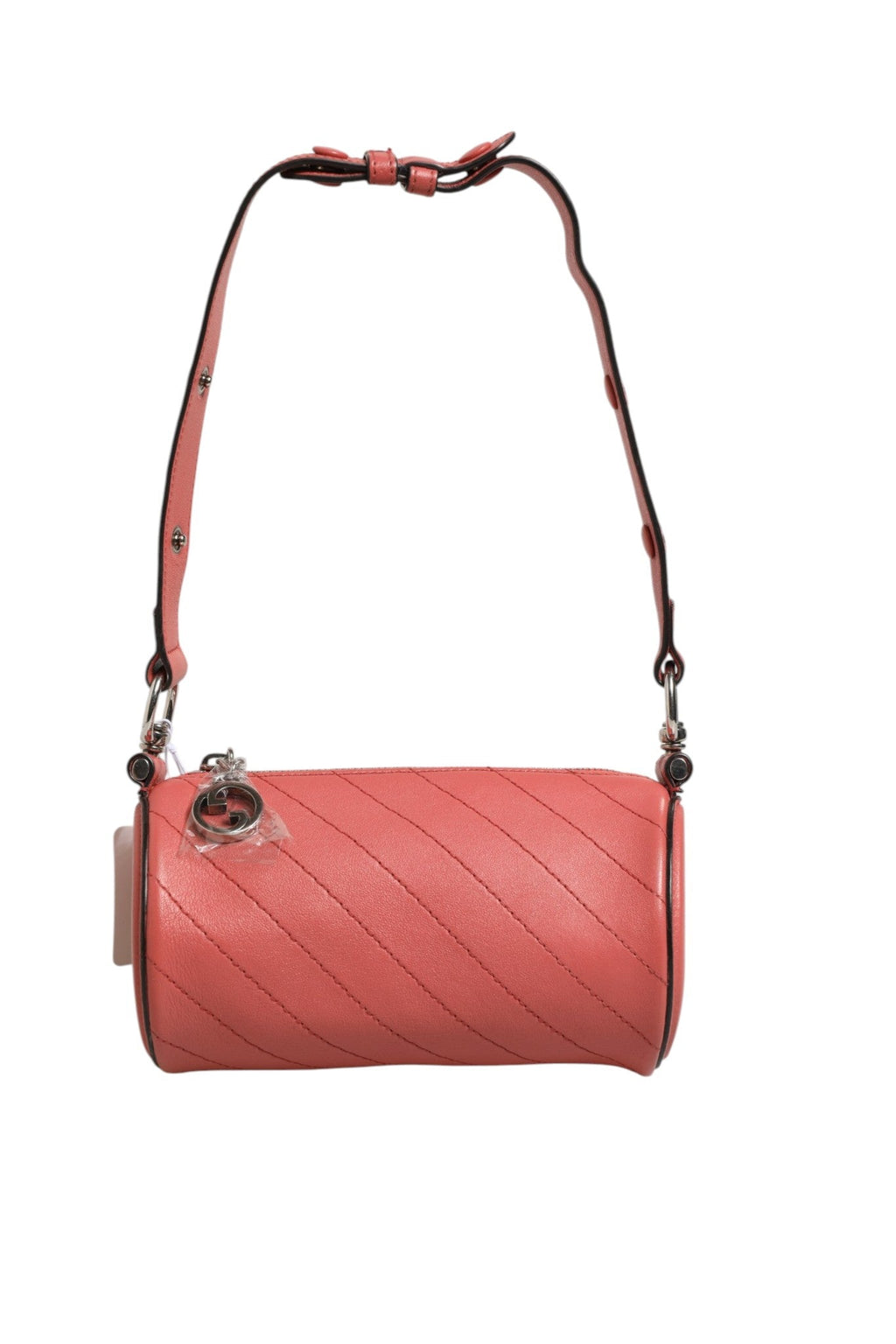 Gucci Blondie Mini Shoulder Bag Pink Women's Leather (Pre-Loved)
