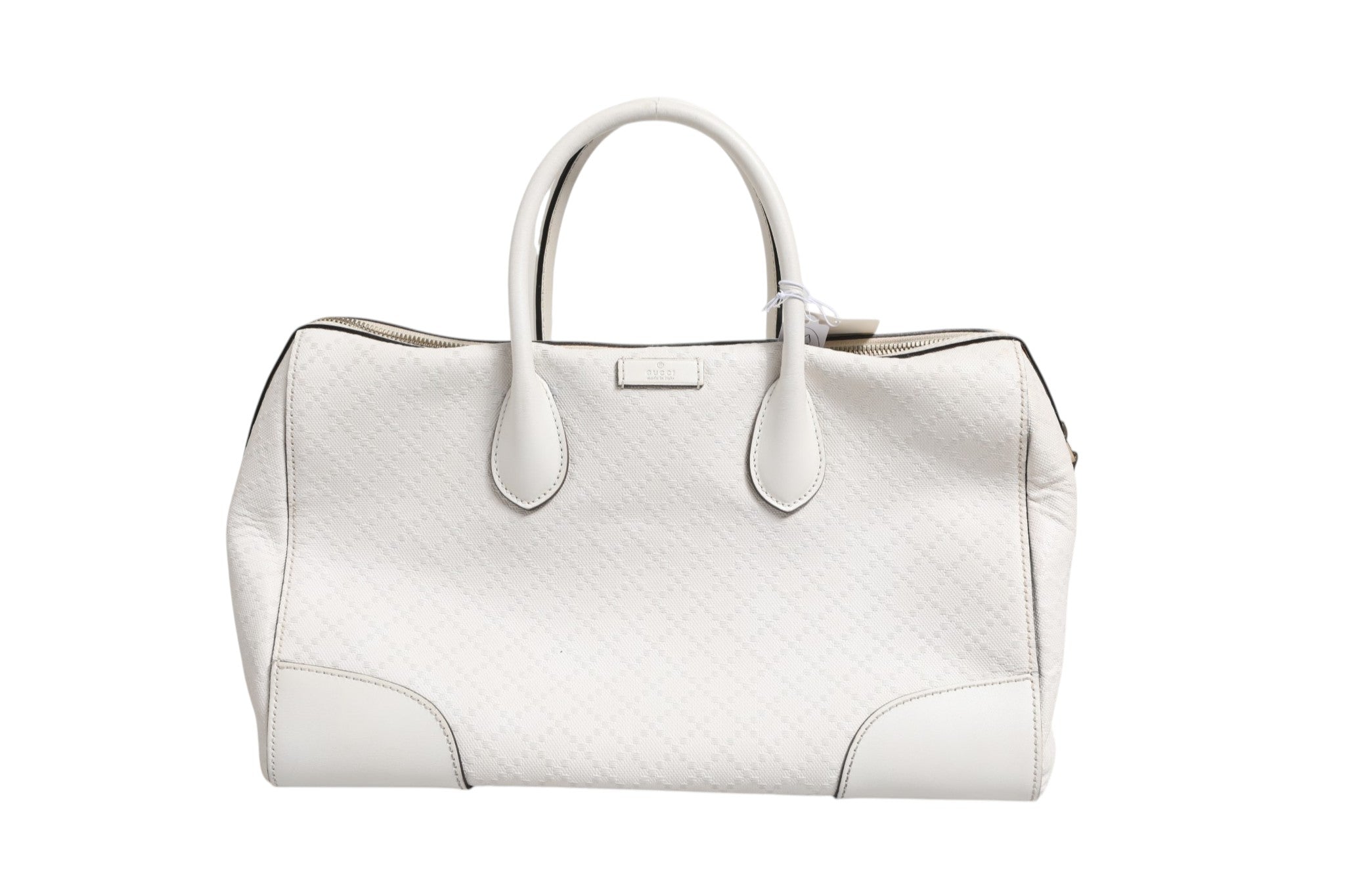 Gucci Medium Diamante Leather Boston Women's Bag (Pre-Loved)