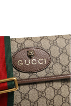 Gucci Supreme Monogram Neo Vintage Web Belt Women's Bag (Pre-Loved)