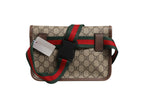 Gucci Supreme Monogram Neo Vintage Web Belt Women's Bag (Pre-Loved)