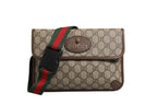 Gucci Supreme Canvas Belt Women's Bag (Pre-Loved)