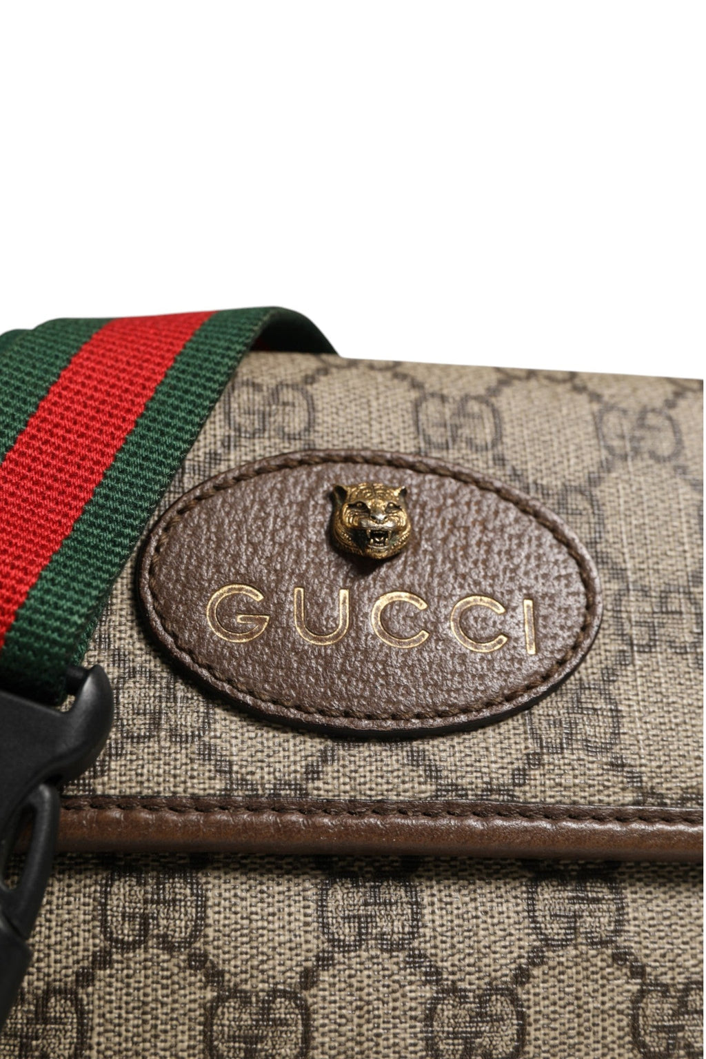 Gucci Supreme Canvas Belt Women's Bag (Pre-Loved)