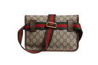 Gucci Supreme Canvas Belt Women's Bag (Pre-Loved)
