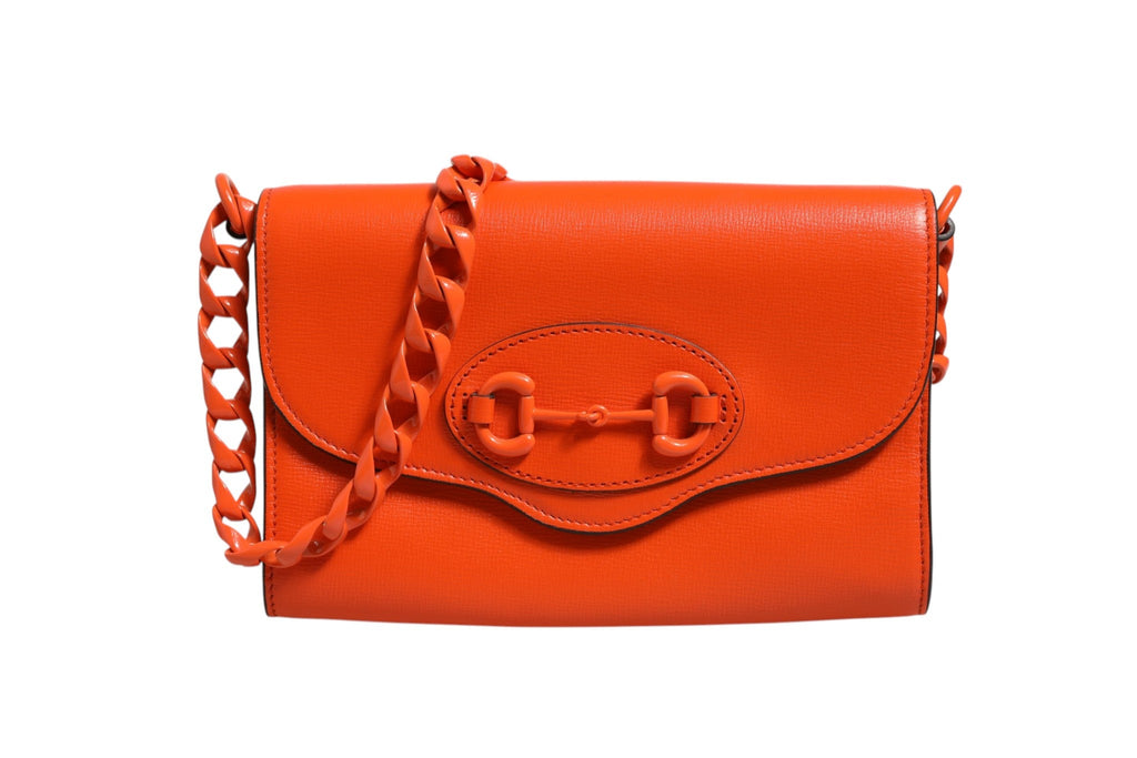 Gucci Horsebit 1955 Enamel Mini Shoulder Women's Bag (Pre-Loved)