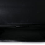 Calfskin Quilted New Medium Boy Flap Black
