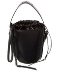 Chloé Sense Leather Bucket Bag Black ONE SIZE