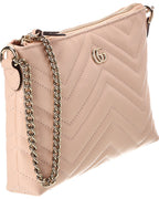 Gucci Gg Marmont Leather Pochette