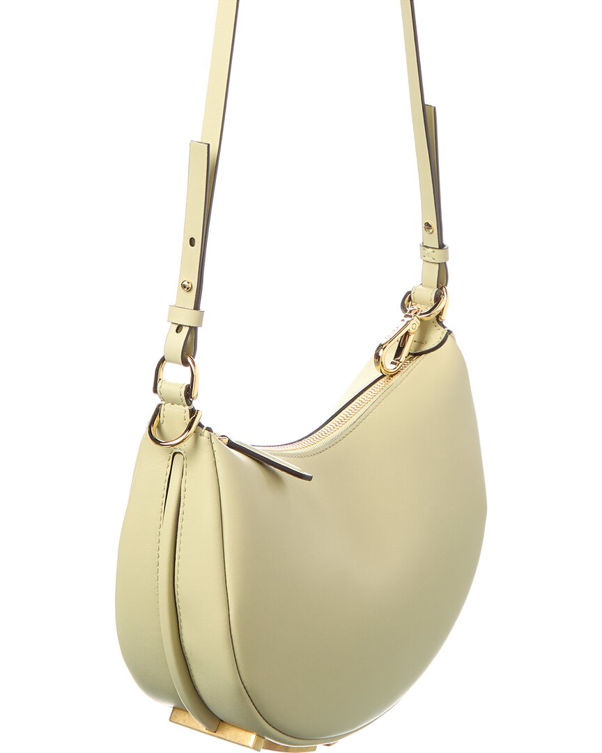 Fendi Fendigraphy Mini Leather Hobo Bag