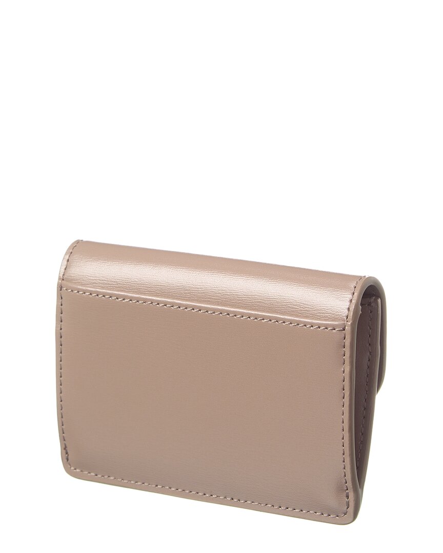 Celine Triomphe Flap Leather Card Case