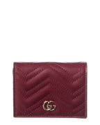 Gucci Gg Marmont Leather Card Case
