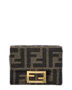 Fendi Micro Trifold Ff Wallet