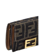 Fendi Micro Trifold Ff Wallet