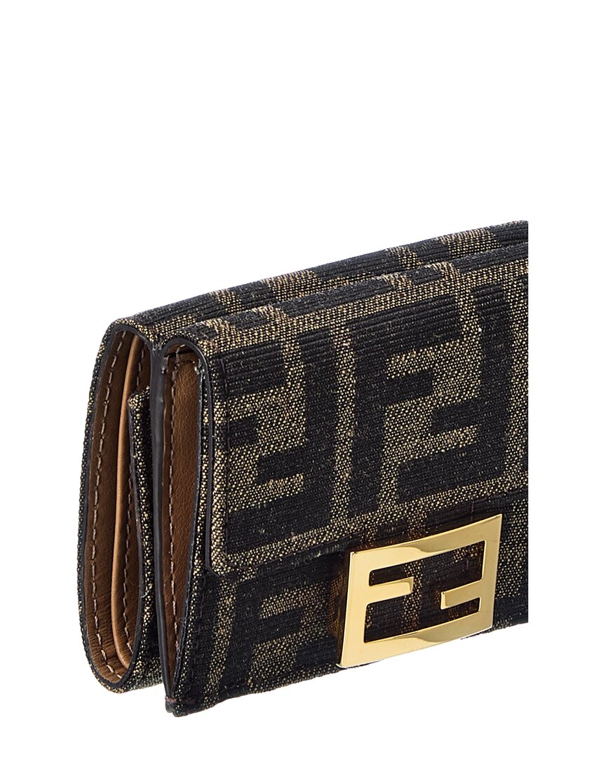 Fendi Micro Trifold Ff Wallet