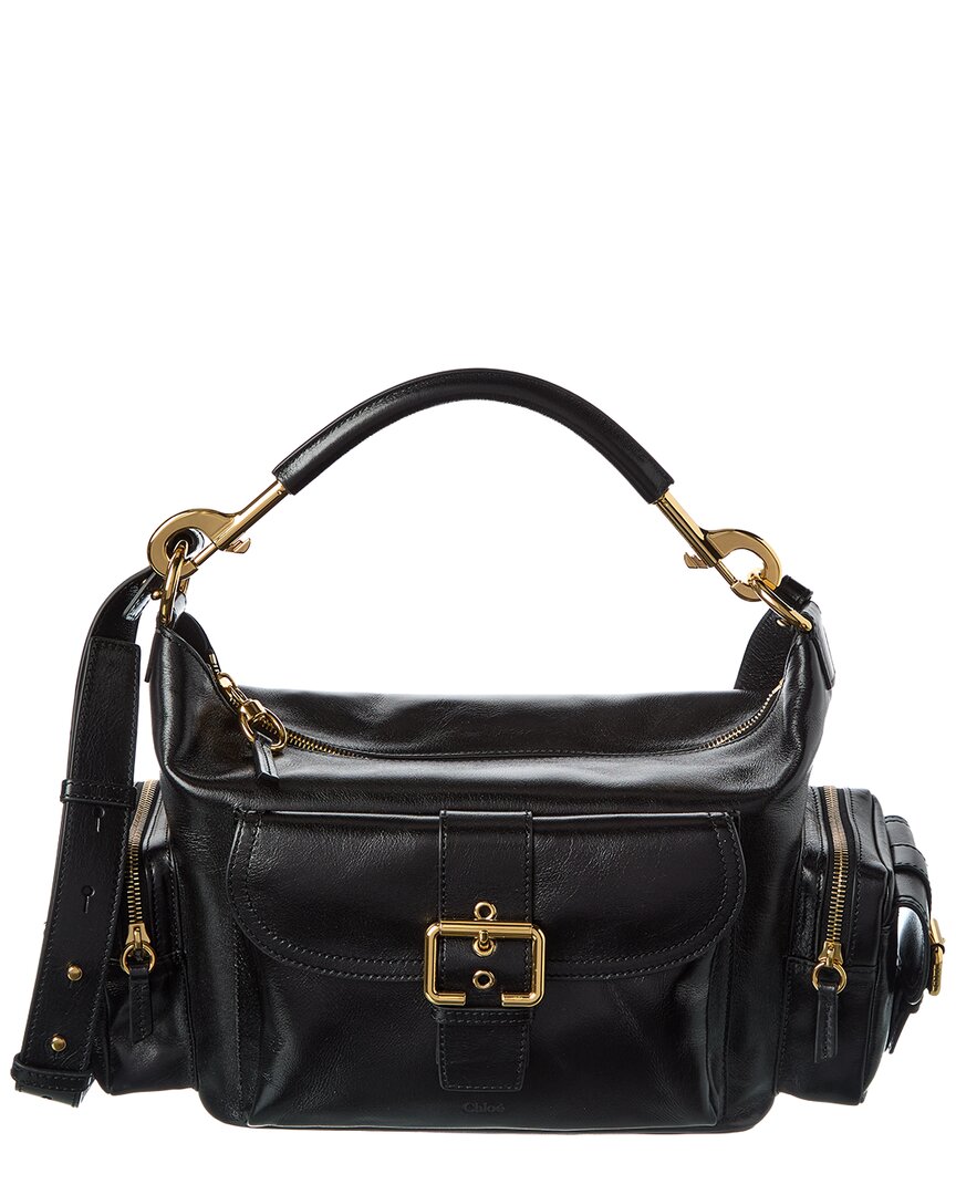 Chloé Medium Double Carry Leather Shoulder Bag