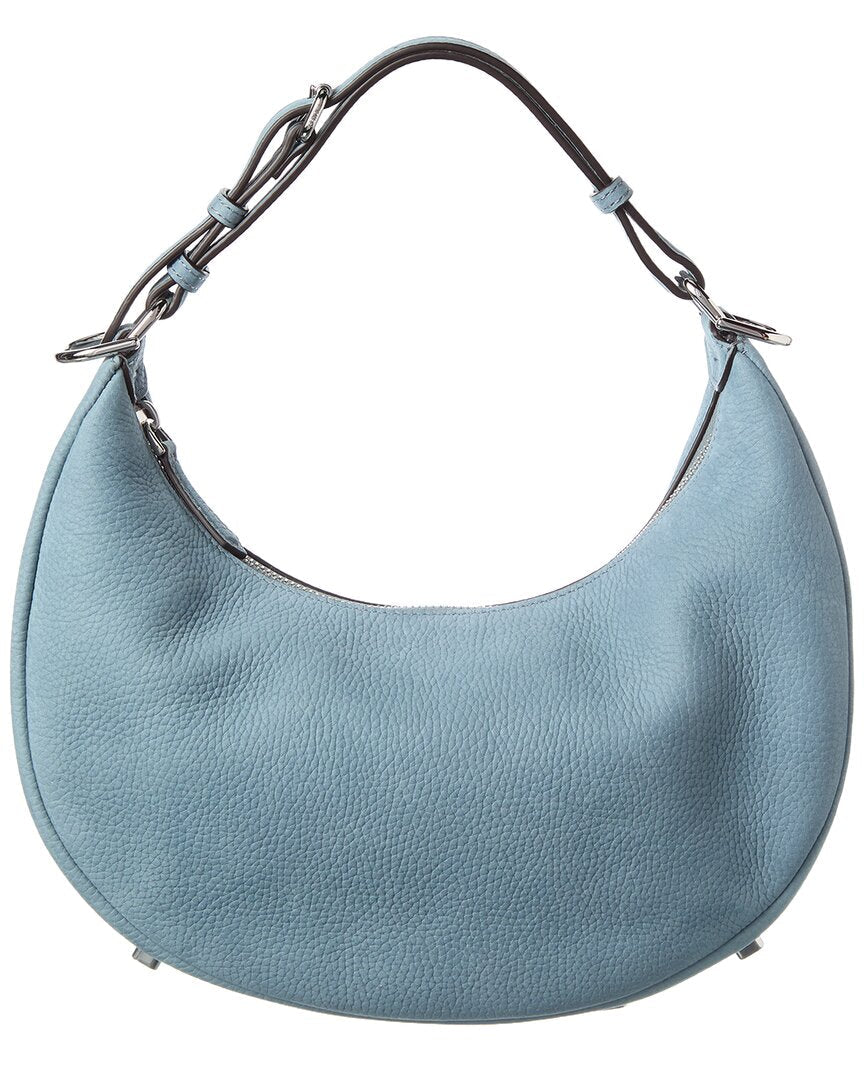 Fendi Fendigraphy Small Leather Hobo Bag