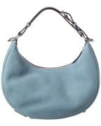 Fendi Fendigraphy Small Leather Hobo Bag