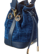 Fendi Mon Tresor Mini Leather Bucket Bag
