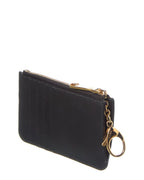 Fendi Ff Logo Key Ring Leather Pouch