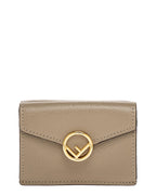 Fendi F Is Fendi Leather Micro Wallet