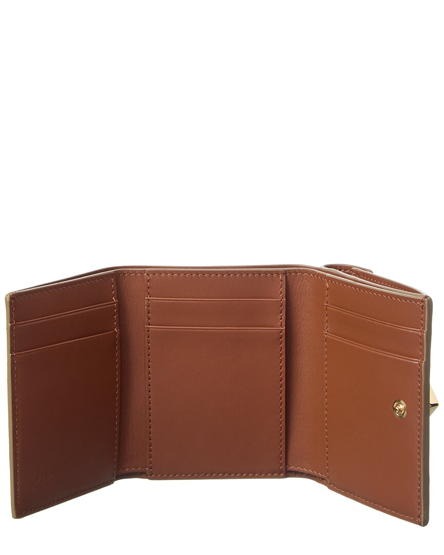 Fendi Ff Diamonds Leather Wallet