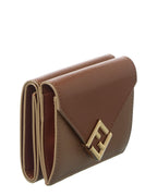 Fendi Ff Diamonds Leather Wallet