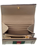 Gucci Ophidia Gg Supreme Canvas & Leather Coin Purse