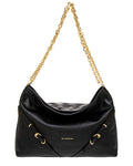 Givenchy Voyou Medium Leather Hobo Bag