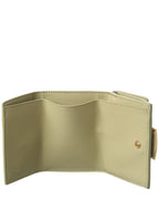 Fendi Micro Trifold Leather Wallet