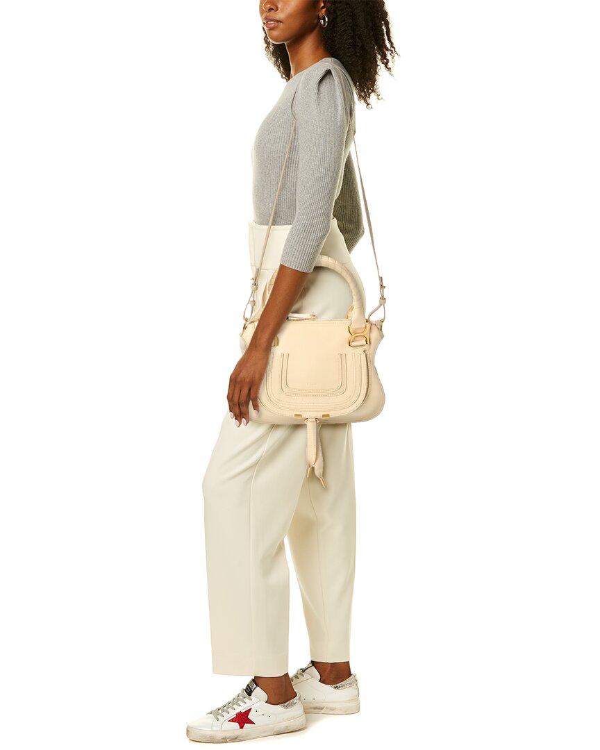 Chloé Marcie Small Leather Satchel
