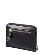Fendi Ff Diamonds Leather Zip Around Medium Wallet