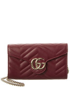 Gucci Gg Marmont Leather Crossbody