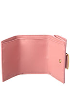 Fendi Micro Trifold Leather Wallet