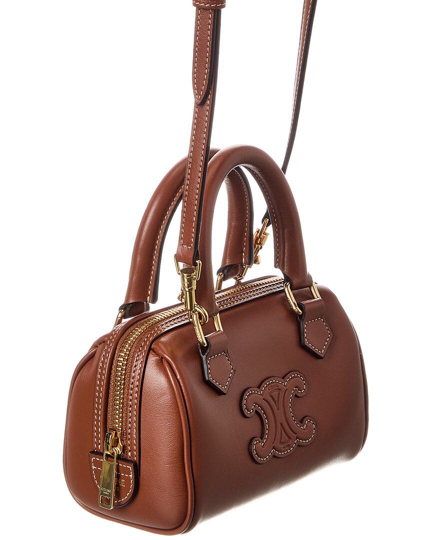 Celine Mini Leather Boston Bag