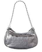 Balenciaga Le Cagole Mini Leather Wallet On Chain