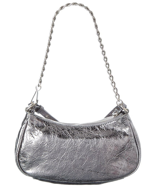 Balenciaga Le Cagole Mini Leather Wallet On Chain