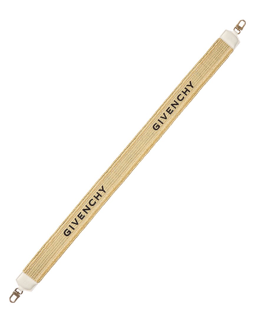 Givenchy Leather-Trim Shoulder Strap
