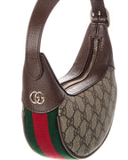 Gucci Ophidia Small Gg Supreme Canvas & Leather Hobo Bag