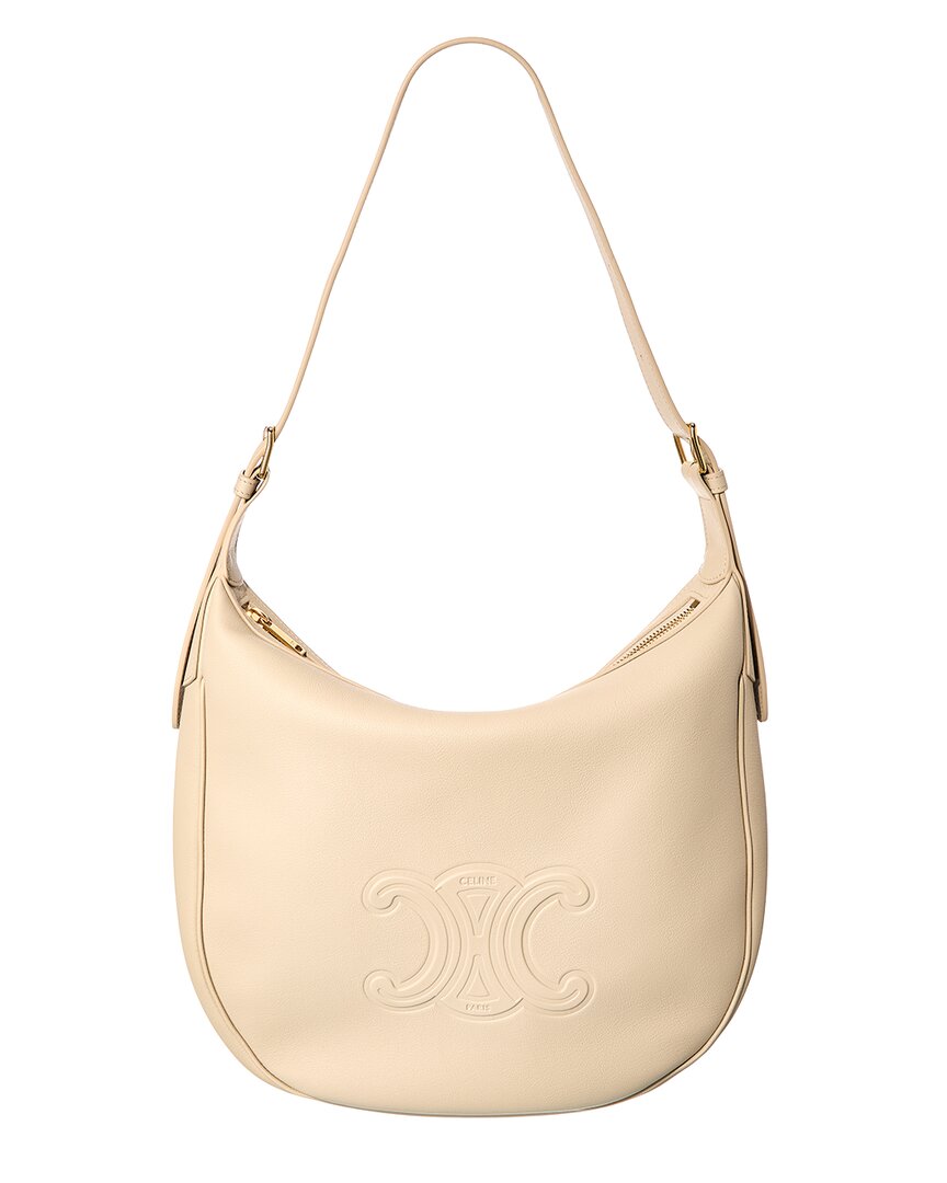 Celine Heloise Medium Leather Hobo Bag