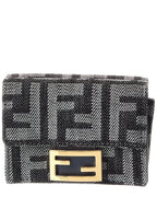 Fendi Baguette Micro Leather Card Case