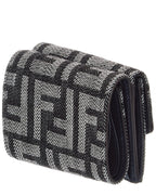 Fendi Baguette Micro Leather Card Case