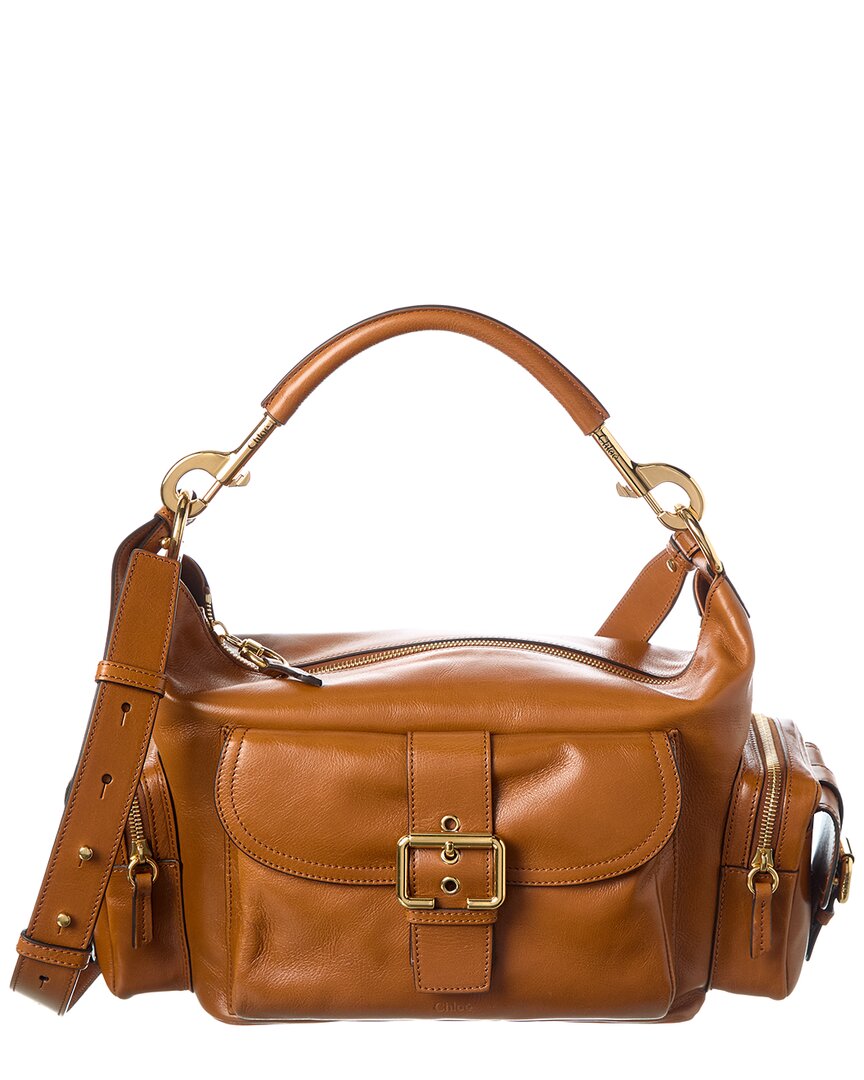 Chloé Medium Double Carry Leather Shoulder Bag